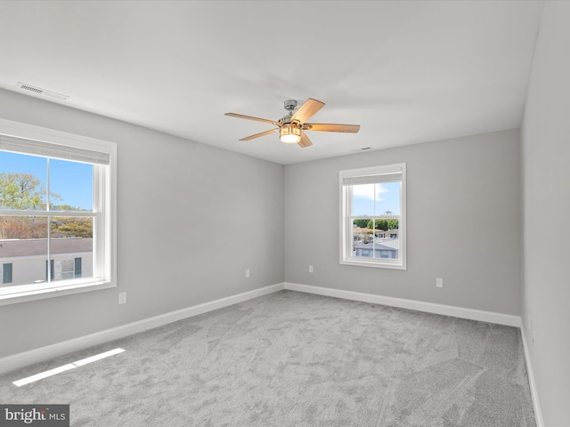 36986 Blue Teal Rd, Selbyville, DE 19975 - spare room featuring plenty of natural light, baseboards, and visible vents