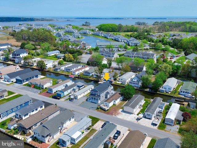 36986 Blue Teal Rd, Selbyville, DE 19975 - birds eye view of property featuring a residential view and a water view