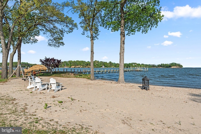 285 Eagle Hill Rd, Pasadena, MD 21122 - property view of water with a view of the beach