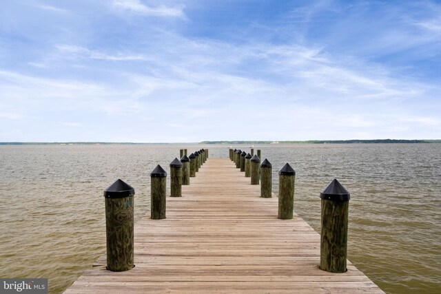 17181 Branched Oak Rd, Dumfries, VA 22026 - dock area featuring a water view