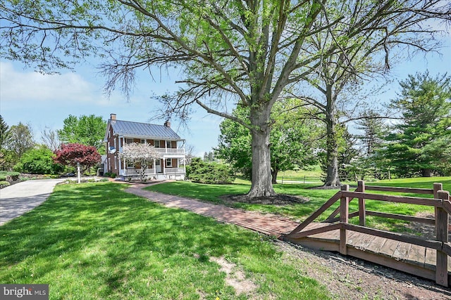 739 Lefever Rd, Thomasville, PA 17364 - view of yard with a balcony