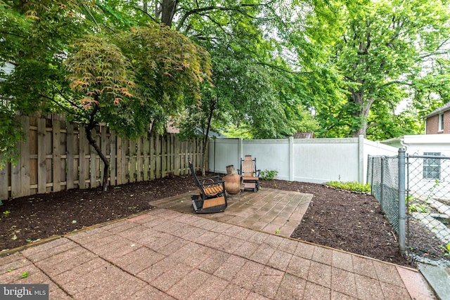 2948 Normandy Rd, Ardmore, PA 19003 - view of patio featuring a fenced backyard
