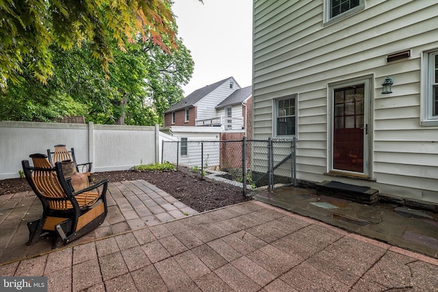 2948 Normandy Rd, Ardmore, PA 19003 - view of patio / terrace with fence