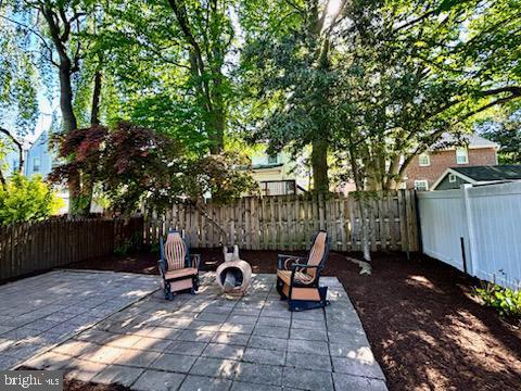 2948 Normandy Rd, Ardmore, PA 19003 - view of patio / terrace with a fenced backyard
