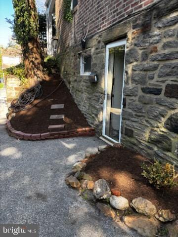 2948 Normandy Rd, Ardmore, PA 19003 - entrance to property with stone siding