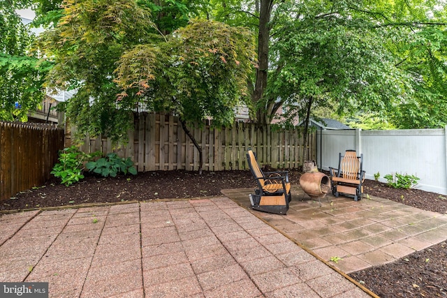 2948 Normandy Rd, Ardmore, PA 19003 - view of patio featuring a fenced backyard
