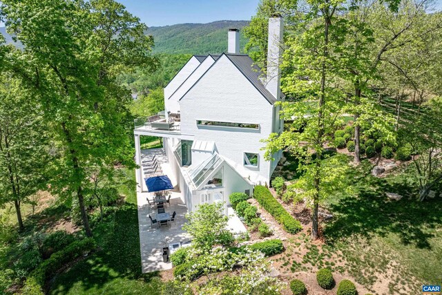bird's eye view