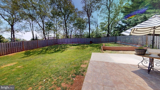 609 Quartzite Cir, Winchester, VA 22601 - view of yard featuring a fenced backyard and a patio