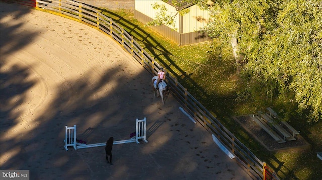 drone / aerial view