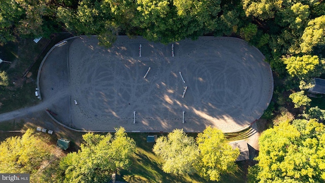 drone / aerial view