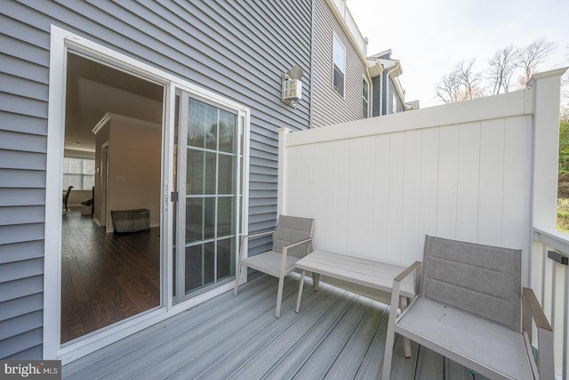 300 Rock Run Cir, Broomall, PA 19008 - view of wooden terrace
