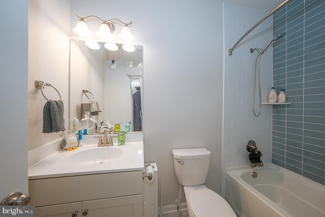 300 Rock Run Cir, Broomall, PA 19008 - full bathroom with vanity, bathtub / shower combination, and toilet