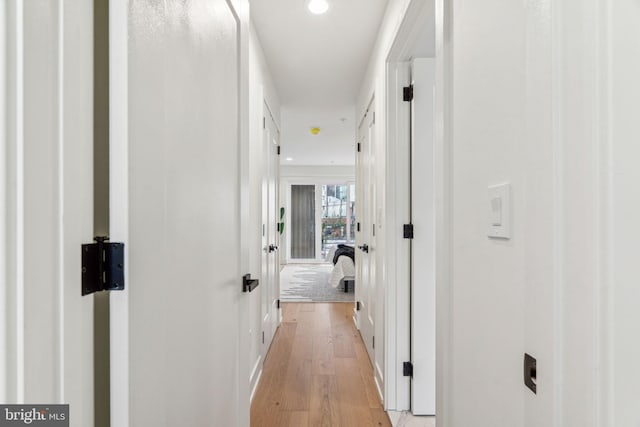 1104 N Bodine St, Philadelphia, PA 19123 - corridor featuring recessed lighting and light wood-style flooring