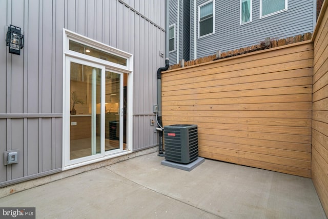 1104 N Bodine St, Philadelphia, PA 19123 - view of patio with central air condition unit and fence
