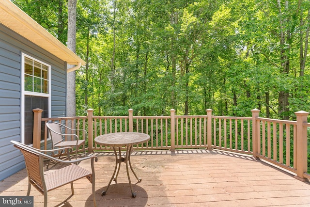 13478 Spruce, King George, VA 22485 - view of wooden terrace