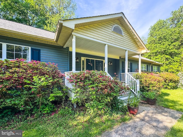 13478 Spruce, King George, VA 22485 - view of front of home featuring covered porch