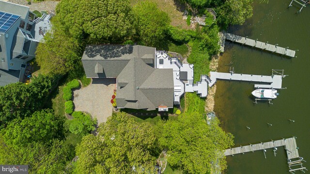 910 Lynch Dr, Arnold, MD 21012 - bird's eye view with a water view