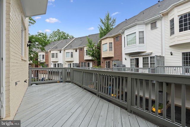 8878 Ashgrove House Ln, Vienna, VA 22182 - deck with a residential view