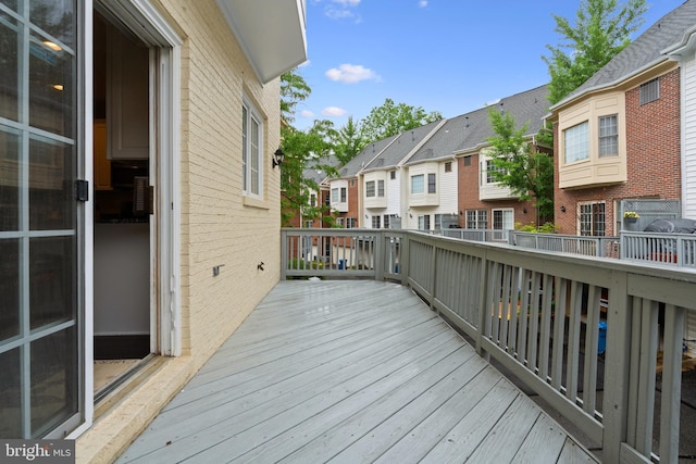 8878 Ashgrove House Ln, Vienna, VA 22182 - deck with a residential view