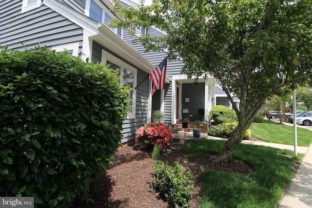 view of property exterior