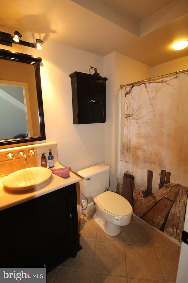646 River Oak Ct Unit A-8Bs, Salisbury, MD 21801 - full bath featuring tile patterned flooring, vanity, and toilet