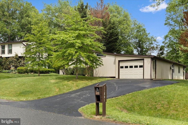 11801 Cherry Grove Dr, Gaithersburg, MD 20878 - view of front of property featuring a front lawn, driveway, and an attached garage