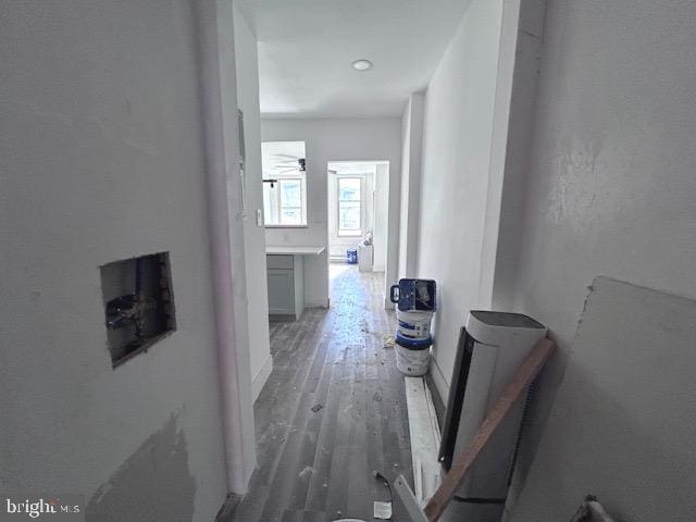 3217 N Carlisle St, Philadelphia, PA 19140 - corridor with light wood-style flooring