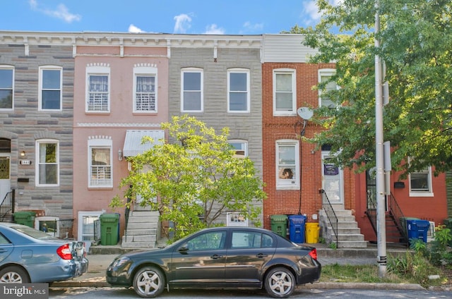 multi unit property with entry steps