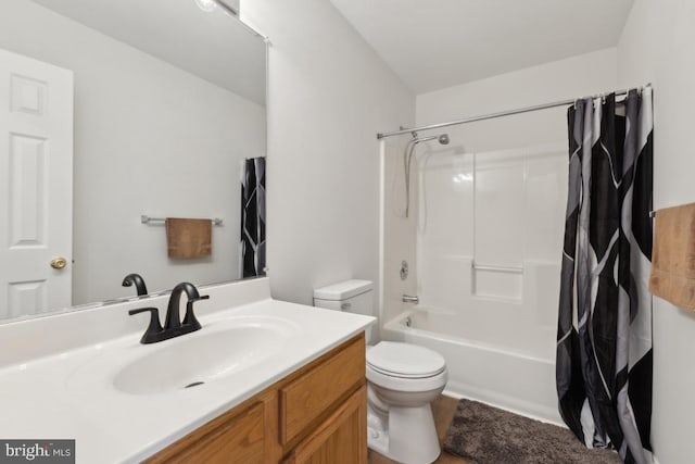 11408 Leland Pl, Waldorf, MD 20601 - full bath featuring toilet, vanity, and shower / tub combo