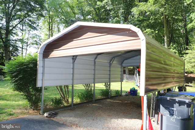 3901 Stoneybrook Rd, White Plains, MD 20695 - view of vehicle parking featuring a detached carport