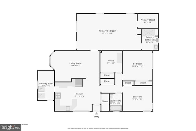 6 Swan Ln, Levittown, PA 19055 - home floor plan