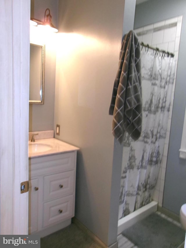 8807 Fearne Ave, Baltimore, MD 21234 - full bath featuring vanity and a stall shower