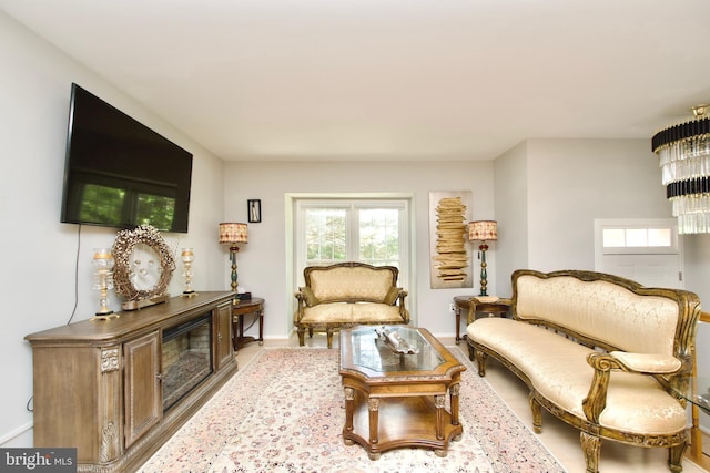 4024 Nicholas Ct, Fairfax, VA 22033 - sitting room featuring healthy amount of natural light and baseboards