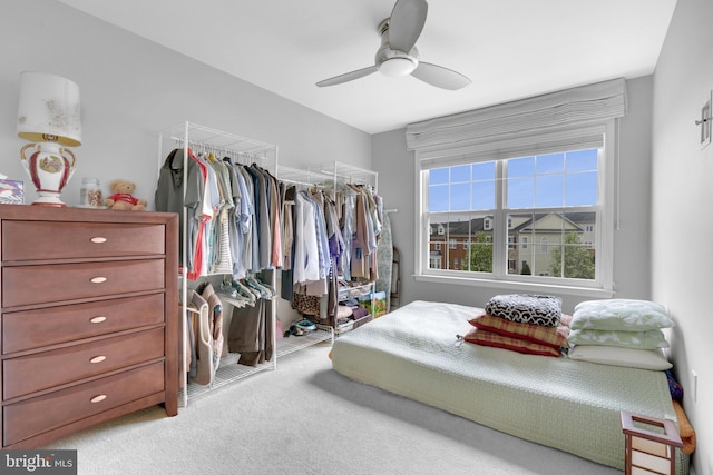 20920 Houseman Ter, Ashburn, VA 20148 - carpeted bedroom featuring ceiling fan