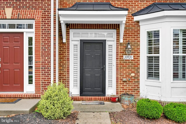 20920 Houseman Ter, Ashburn, VA 20148 - property entrance featuring brick siding
