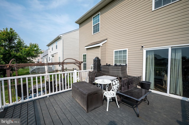 57 Pebble Creek Dr, Smyrna, DE 19977 - view of wooden terrace