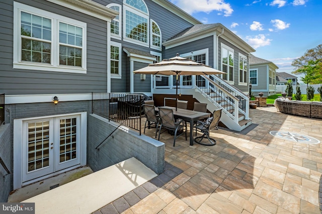 6354 Islington St, Middle River, MD 21220 - view of patio / terrace featuring outdoor dining space