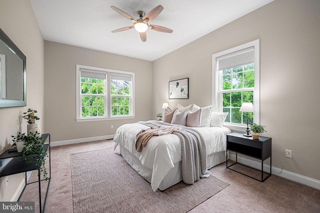 6354 Islington St, Middle River, MD 21220 - bedroom with multiple windows, carpet floors, and baseboards