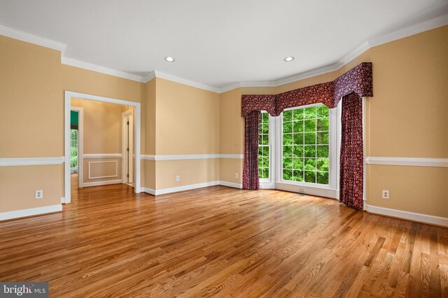 12850 Salmon Run Ct, Manassas, VA 20112 - unfurnished room featuring wood finished floors and baseboards