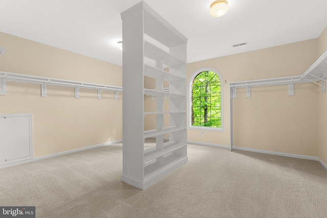 12850 Salmon Run Ct, Manassas, VA 20112 - walk in closet with visible vents and carpet floors