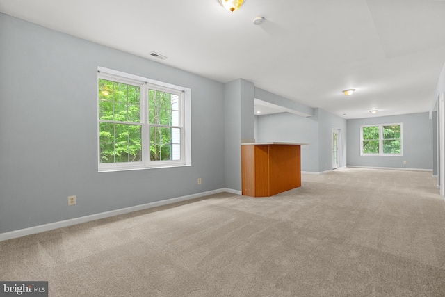 12850 Salmon Run Ct, Manassas, VA 20112 - empty room with baseboards, visible vents, and light colored carpet