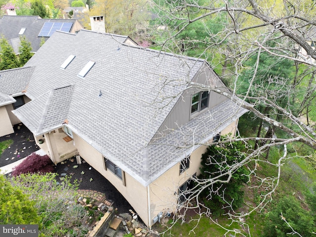 bird's eye view