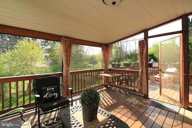 view of deck