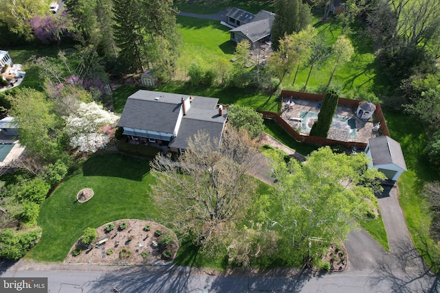 drone / aerial view