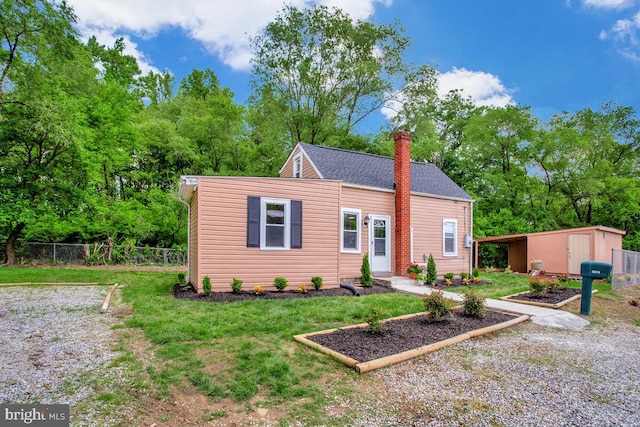5018 Quimby Ave, Beltsville, MD 20705 - view of front of property featuring a chimney