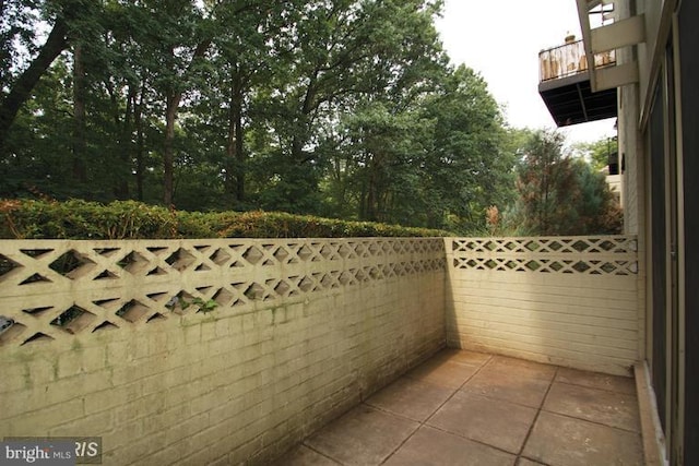 8710 Manchester Rd Unit 1, Silver Spring, MD 20901 - view of patio with a balcony