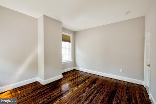209 11th St NE, Washington, DC 20002 - unfurnished room featuring baseboards and hardwood / wood-style flooring