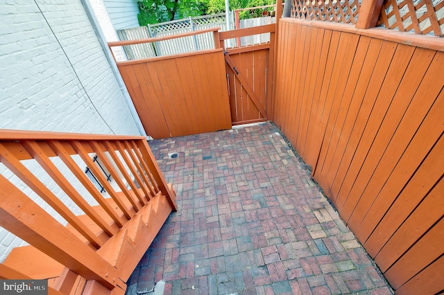 209 11th St NE, Washington, DC 20002 - view of patio / terrace with a gate