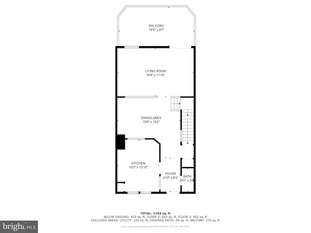 7232 Cherwell Ln, Alexandria, VA 22315 - room layout