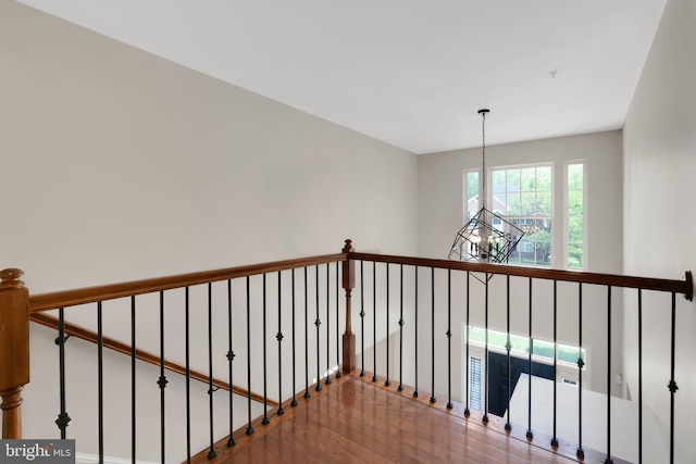 907 Whistling Duck Dr, Upper Marlboro, MD 20774 - hall featuring an inviting chandelier